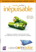 COREX SOLAR - Salon de La Maison - Presse
