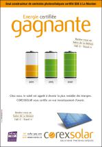 COREX SOLAR - Salon de La Maison - Presse