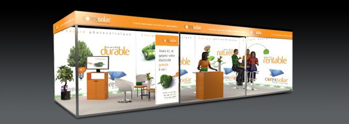 COREX SOLAR - Salon de La Maison - Stand