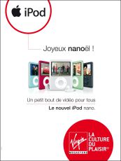 VIRGIN - Promotion Ipod pour Noël